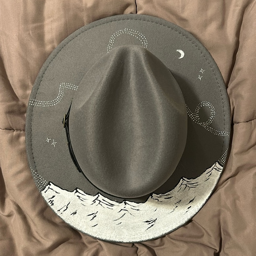 Handcrafted boho hat